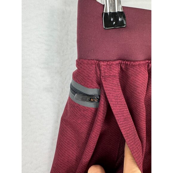 Men's UA Unstoppable Tapered Pants maroon athleisure sz M - Picture 9 of 11